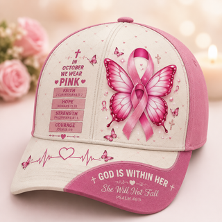 In October We Wear Pink Classic Cap