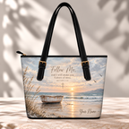Personalized Follow Me Sunset Boat Saddle Bag