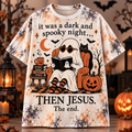 It Was a Dark and Spooky Night Ghost T-Shirt