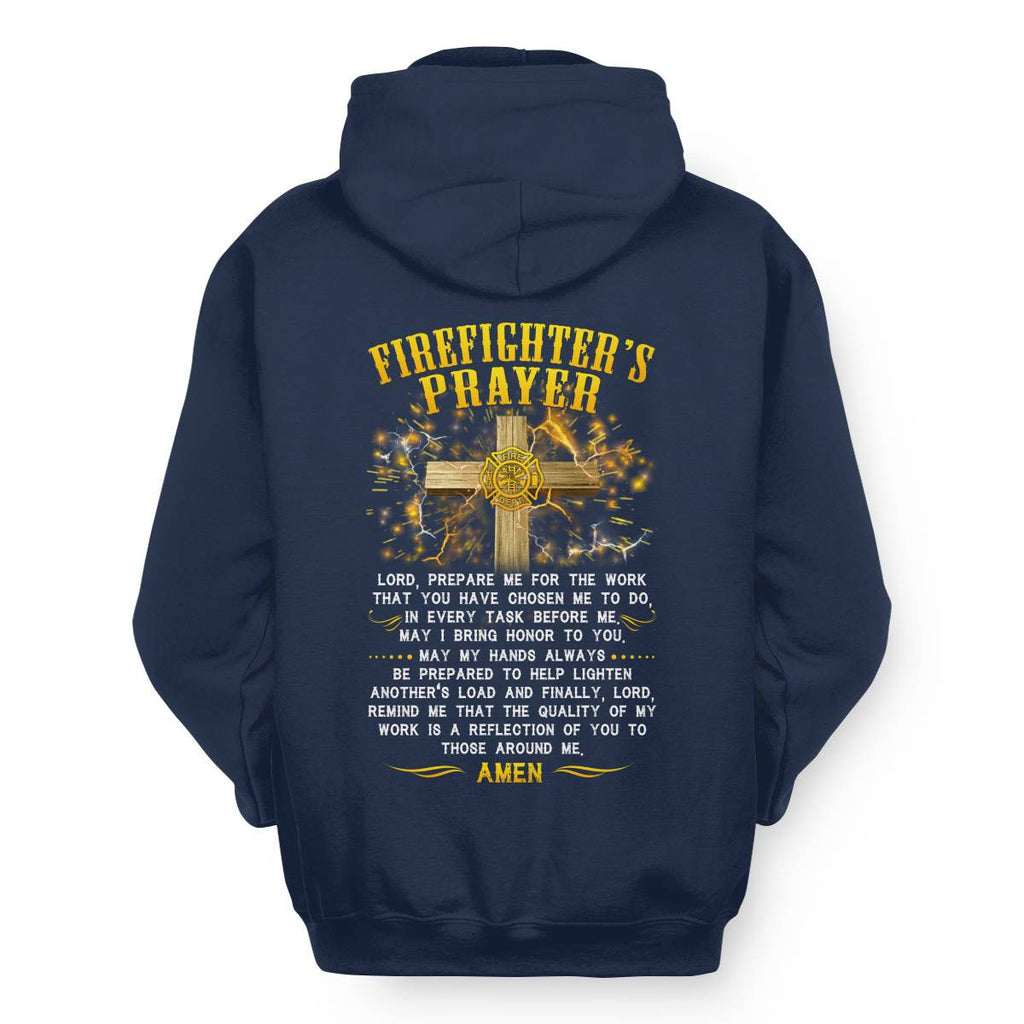 Awesome Firefighter's Prayer-T-shirt - grunx260804-0144