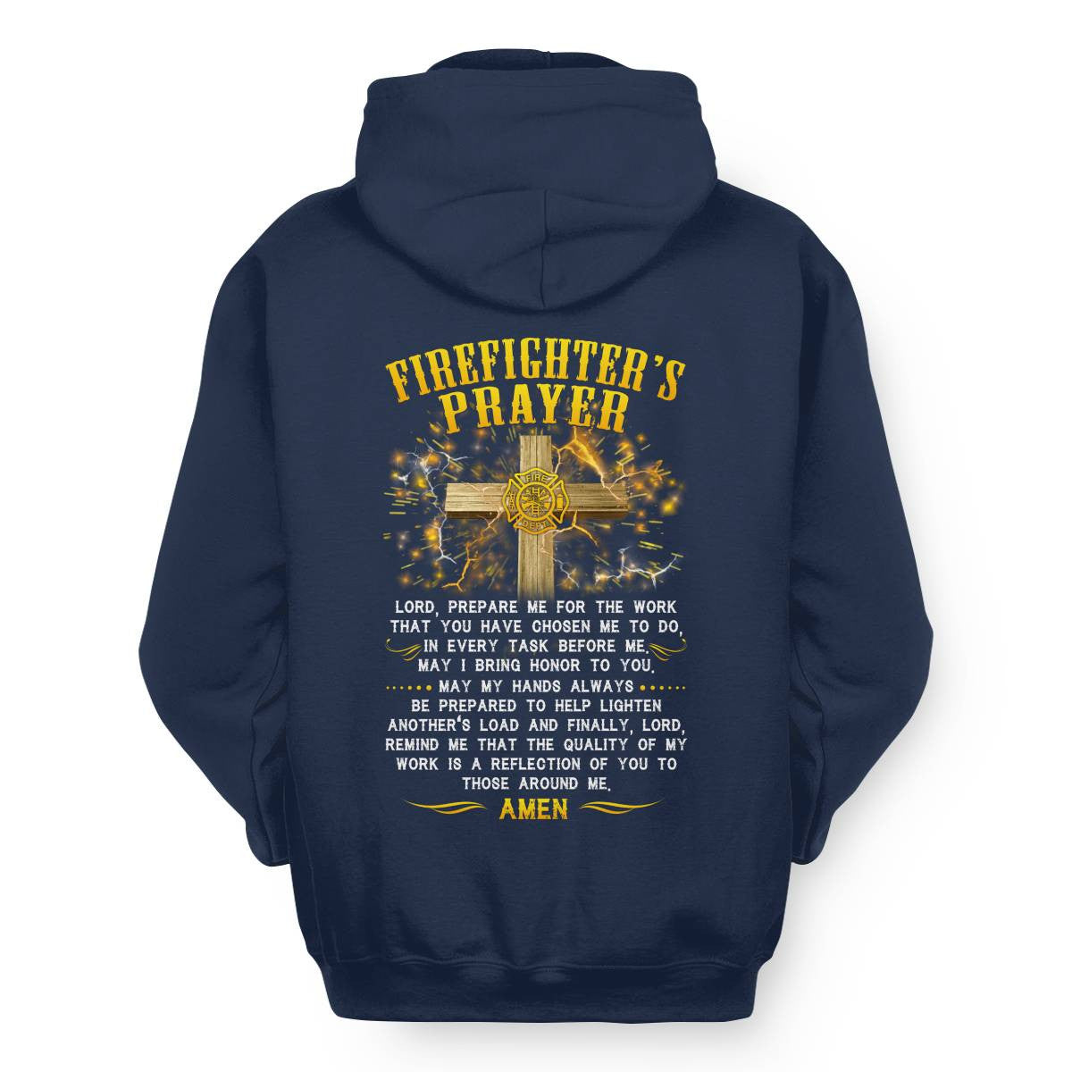 Awesome Firefighter's Prayer-T-shirt - grunx260804-0144