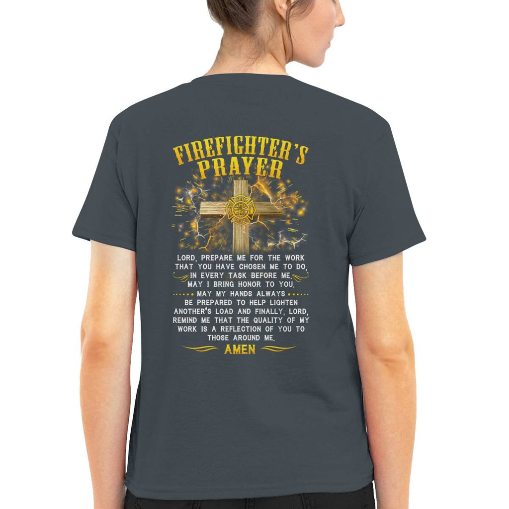 Awesome Firefighter's Prayer-T-shirt - grunx260804-0144