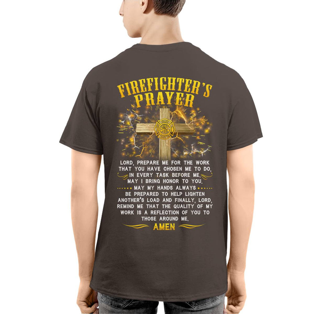 Awesome Firefighter's Prayer-T-shirt - grunx260804-0144