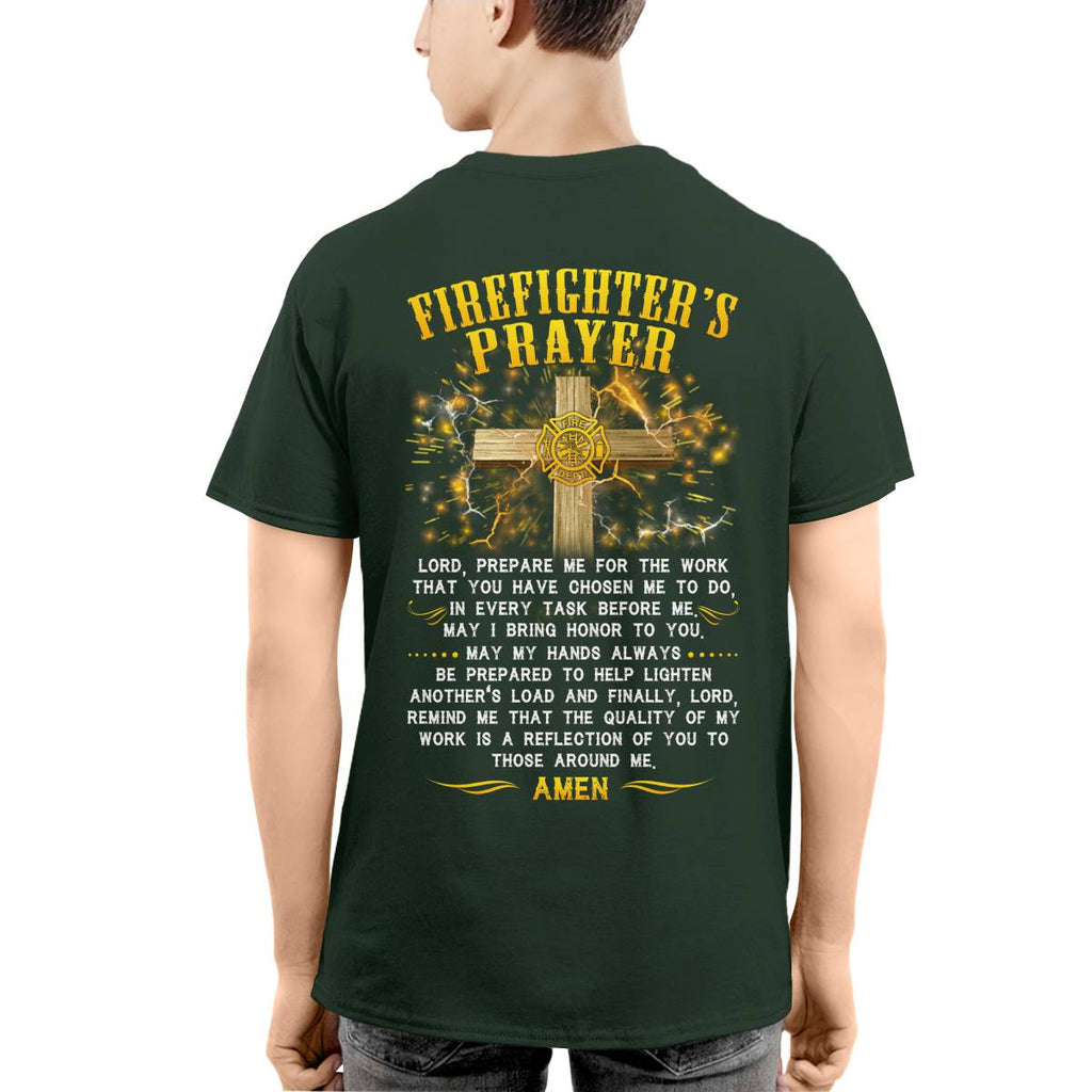 Awesome Firefighter's Prayer-T-shirt - grunx260804-0144