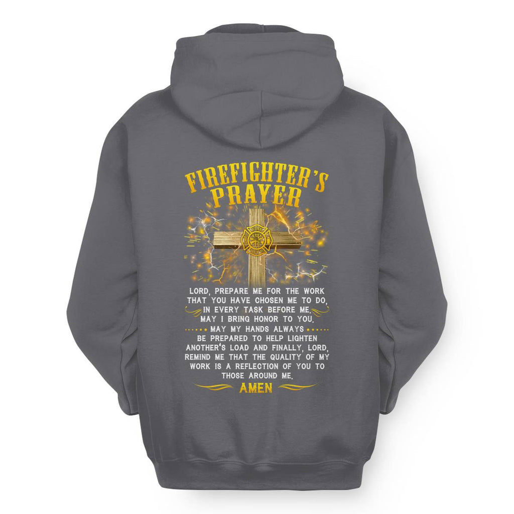 Awesome Firefighter's Prayer-T-shirt - grunx260804-0144