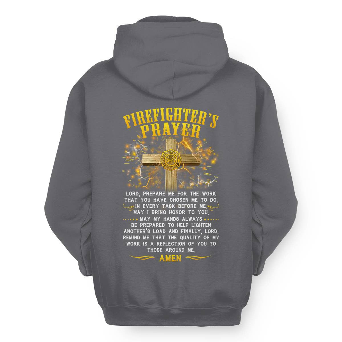 Awesome Firefighter's Prayer-T-shirt - grunx260804-0144