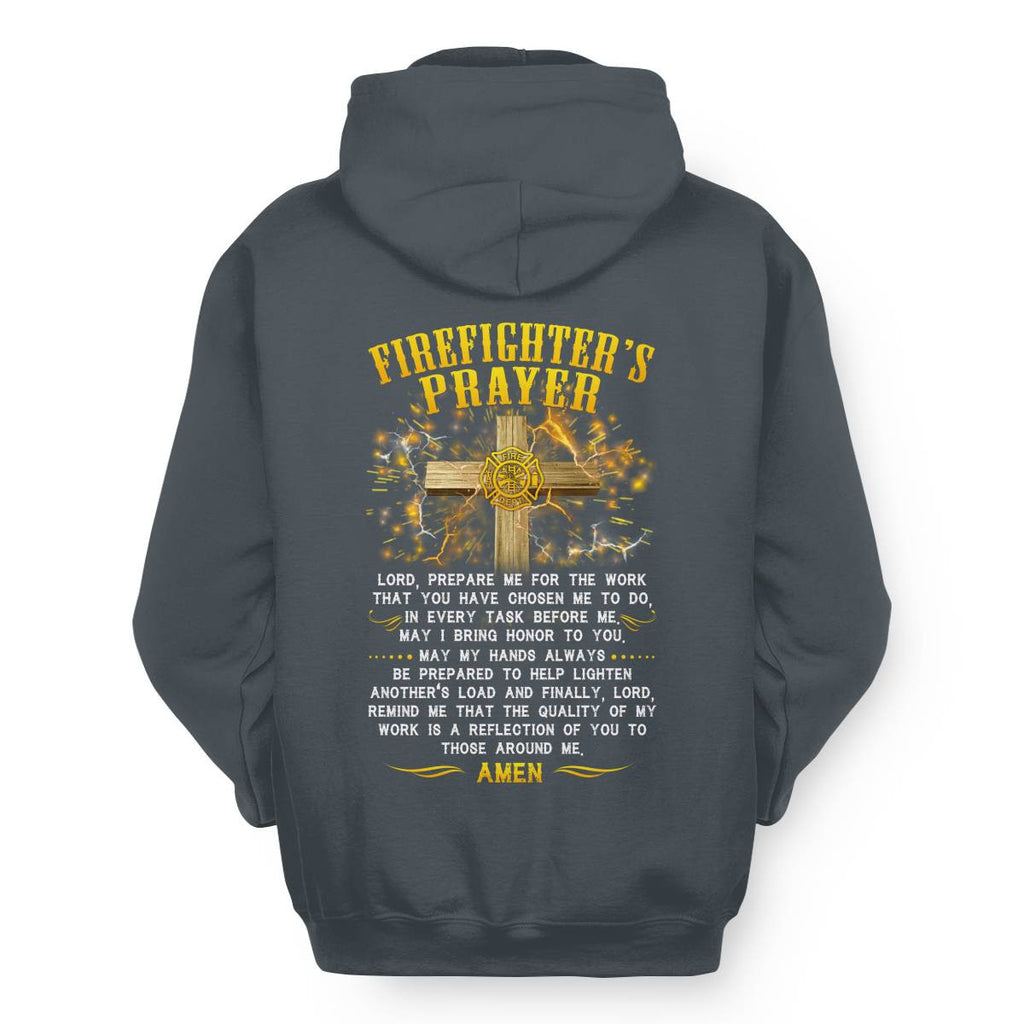 Awesome Firefighter's Prayer-T-shirt - grunx260804-0144