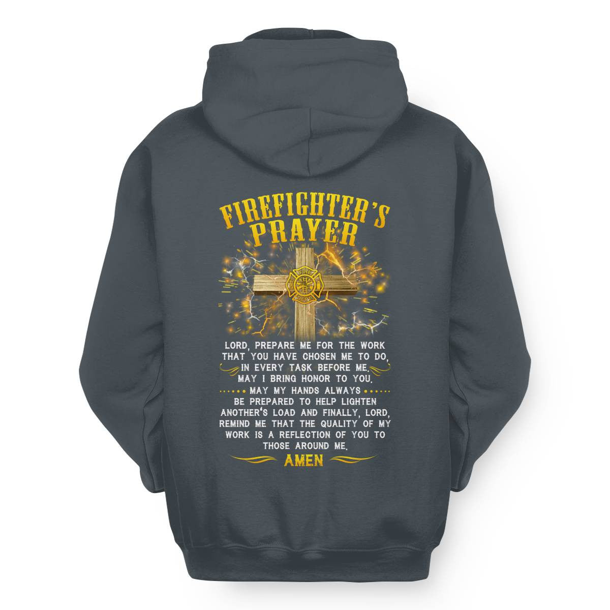 Awesome Firefighter's Prayer-T-shirt - grunx260804-0144