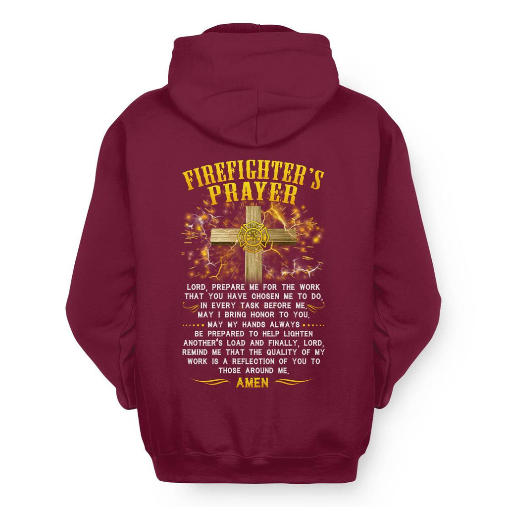 Awesome Firefighter's Prayer-T-shirt - grunx260804-0144