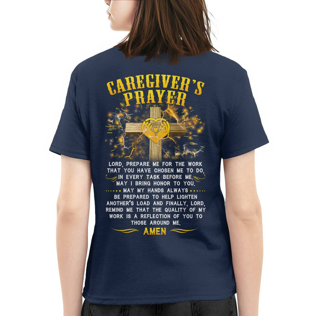 Awesome Caregiver's Prayer-T-shirt-#F250624EVTAS6BCAREZ4