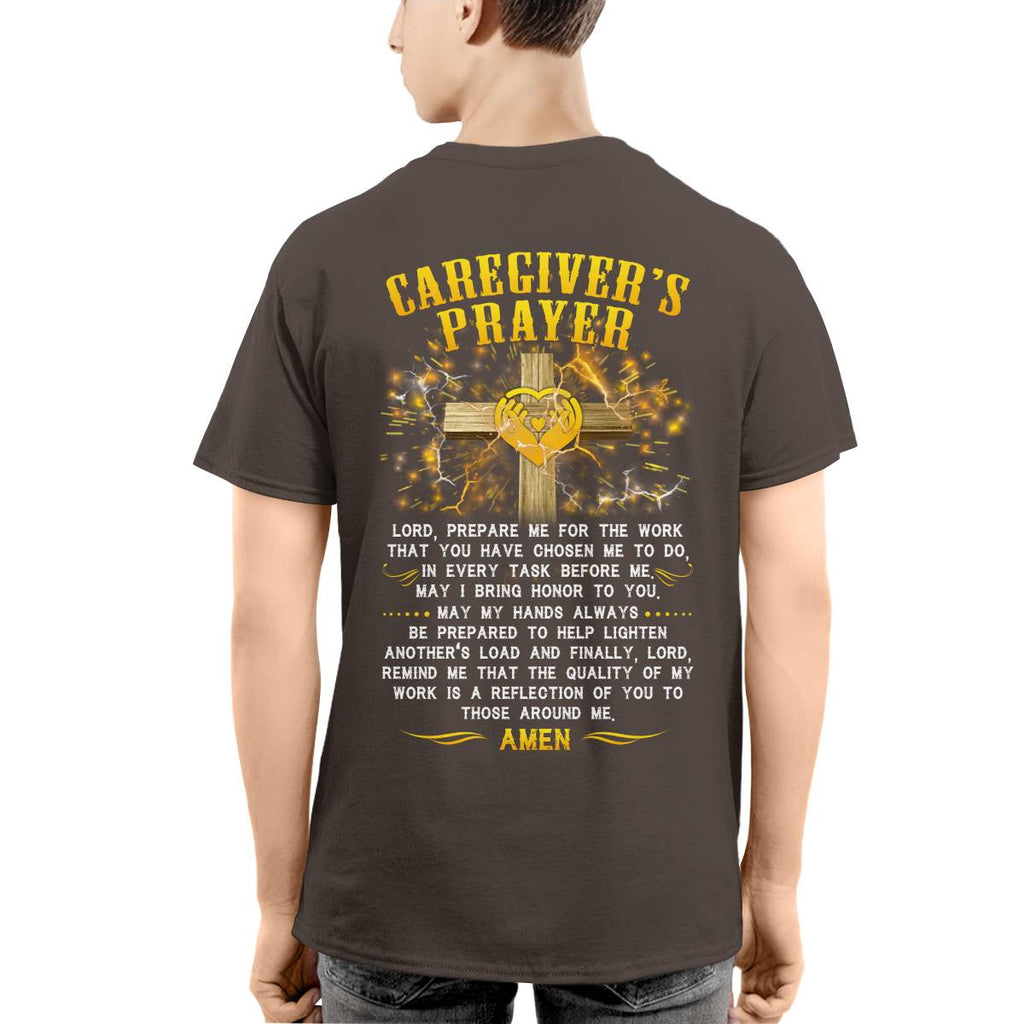 Awesome Caregiver's Prayer-T-shirt-#F250624EVTAS6BCAREZ4