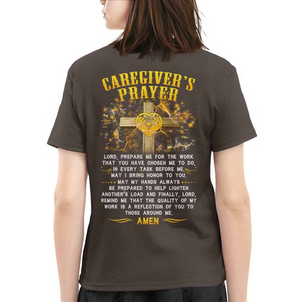 Awesome Caregiver's Prayer-T-shirt-#F250624EVTAS6BCAREZ4