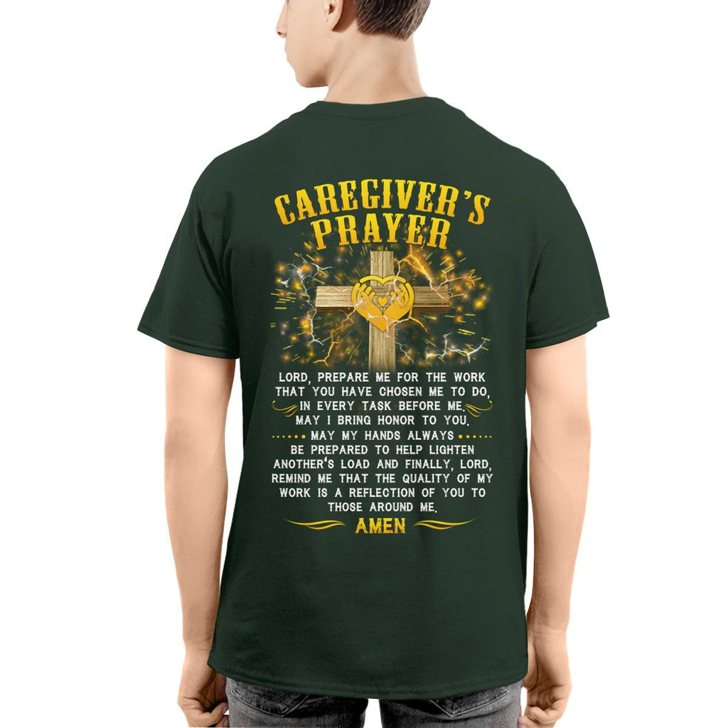 Awesome Caregiver's Prayer-T-shirt-#F250624EVTAS6BCAREZ4