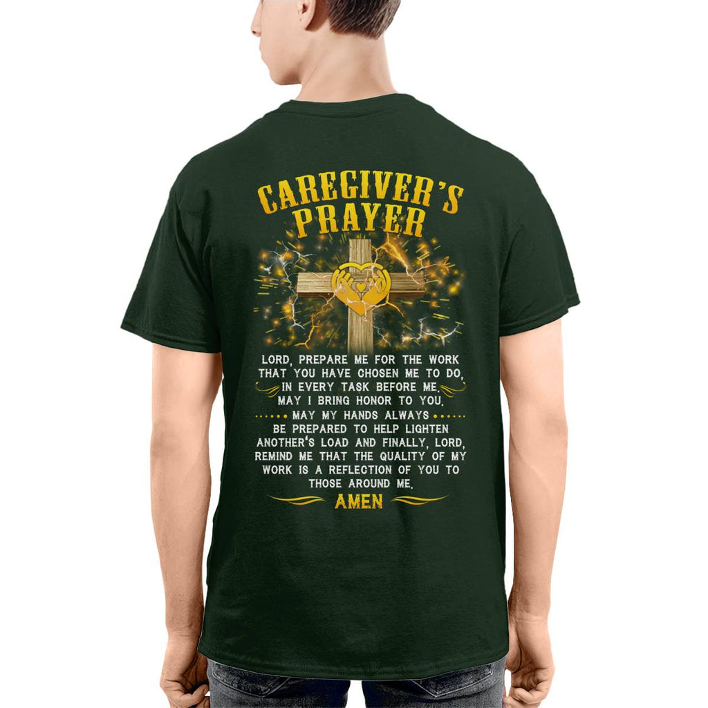 Awesome Caregiver's Prayer-T-shirt-#F250624EVTAS6BCAREZ4