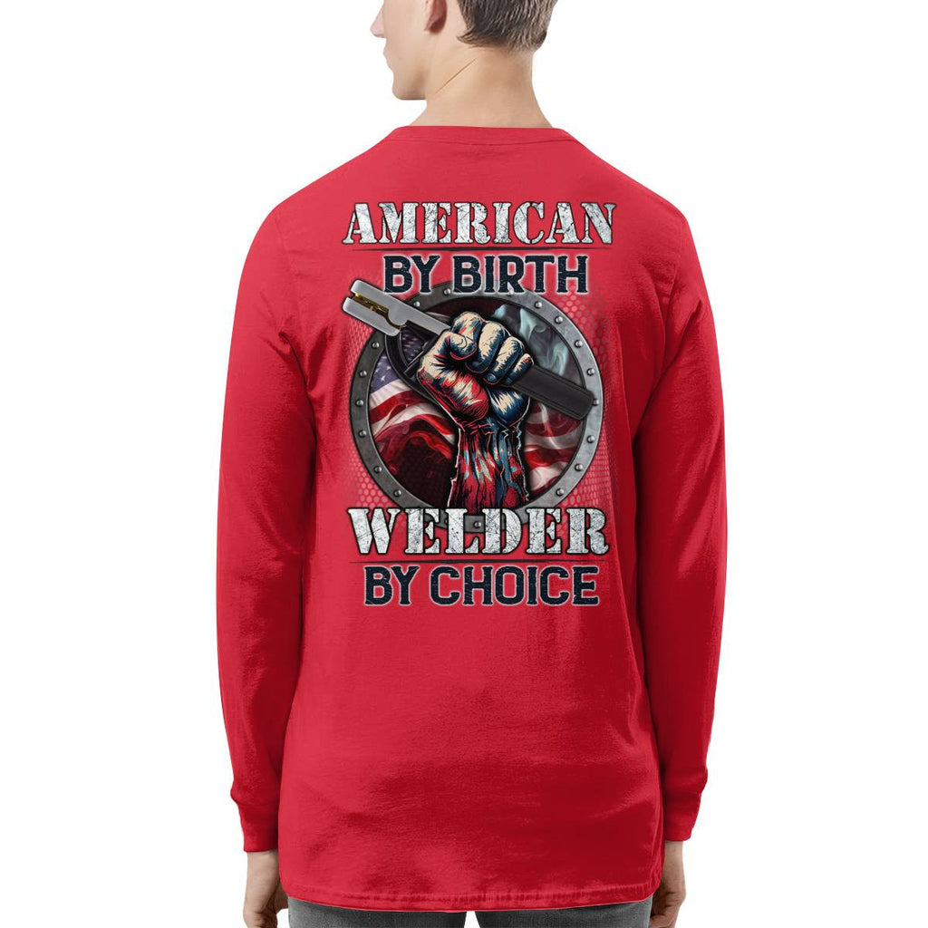 American By Birth Welder By Choice-Hoodie - grunx260804-0140