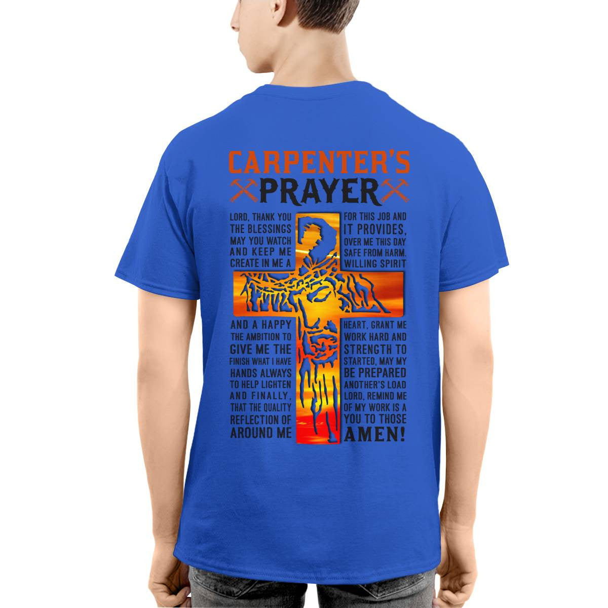 Awesome Carpenter's Prayer-Hoodie-#M071224PRAY15BCARPZ6