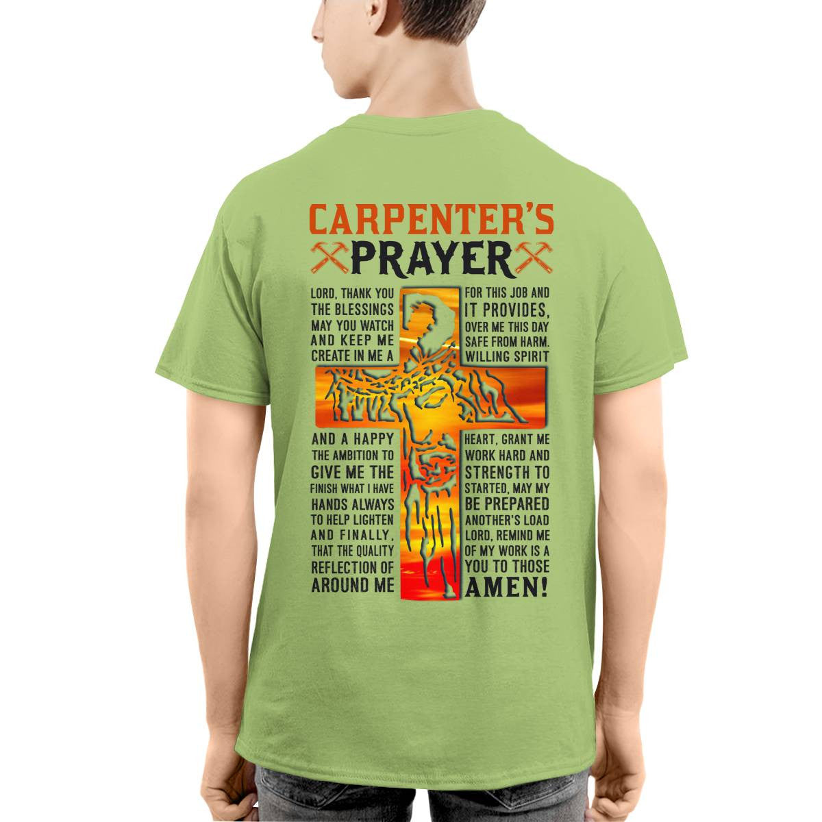 Awesome Carpenter's Prayer-Hoodie-#M071224PRAY15BCARPZ6