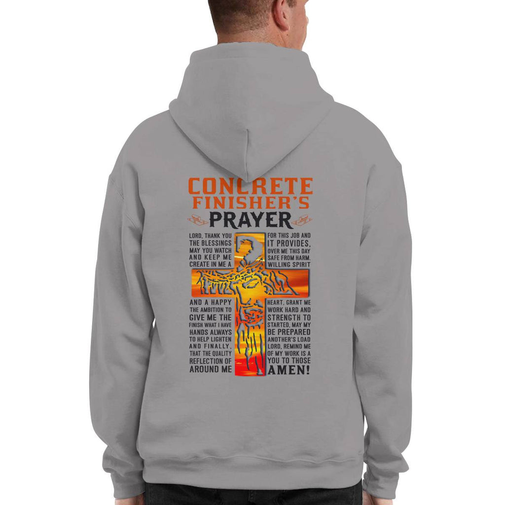 Awesome Concrete Finisher -Hoodie-#M071224PRAY15BCOFIZ6