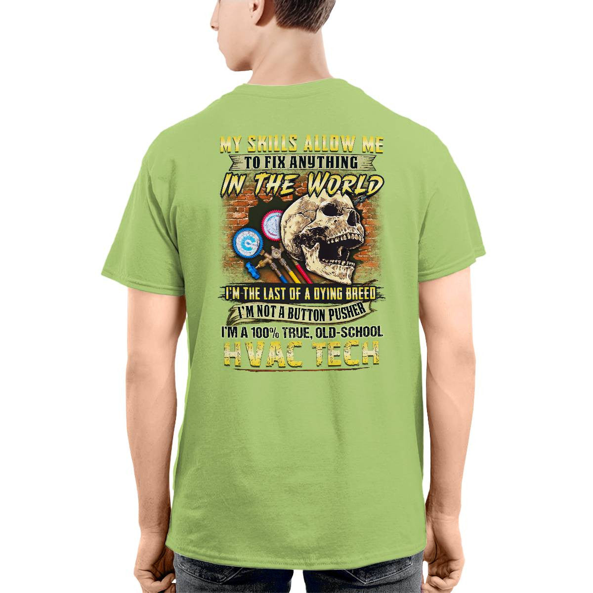 Awesome HVAC Tech-T-shirt - grunx260804-0241