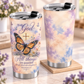 With God All Things Are Possible Normal Tumbler