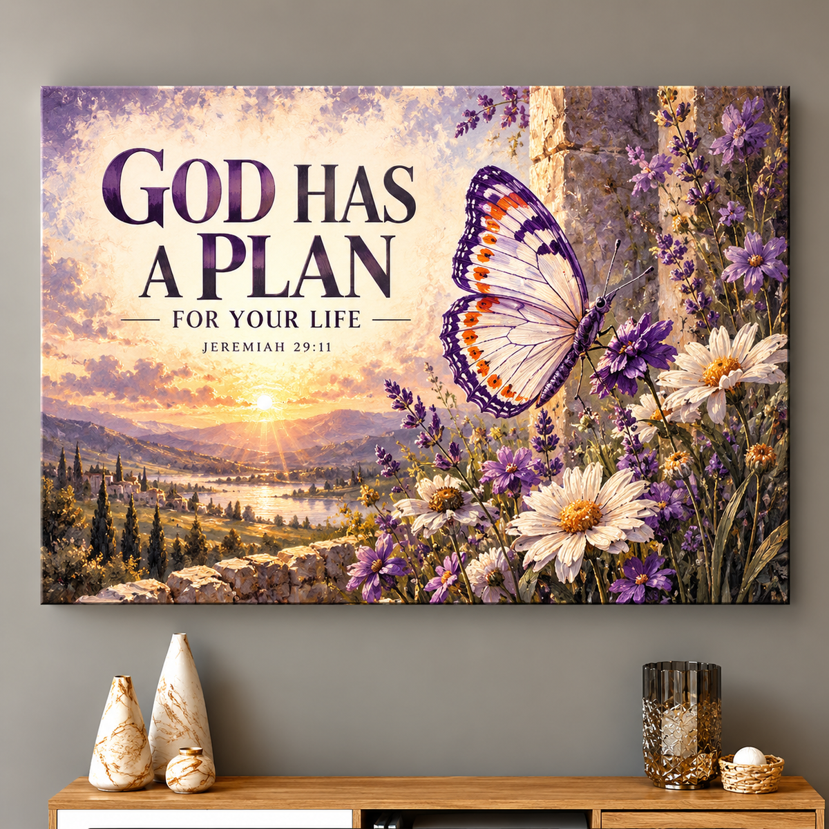 God Has a Plan for Your Life Canvas