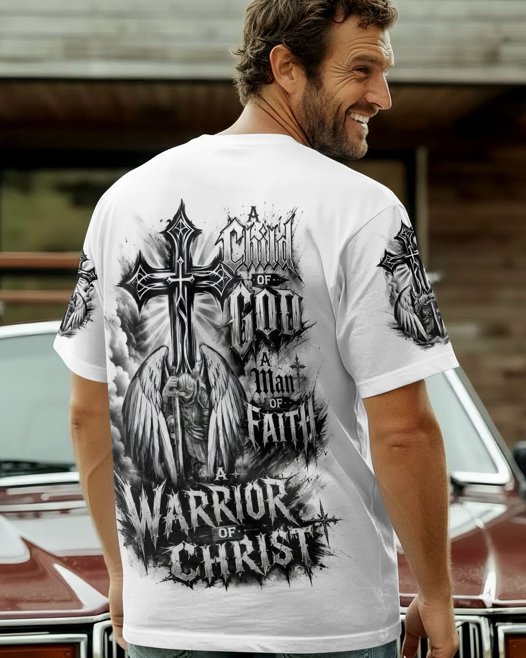A Warrior Of Christ Men's All Over Print Shirt - Trunx140409