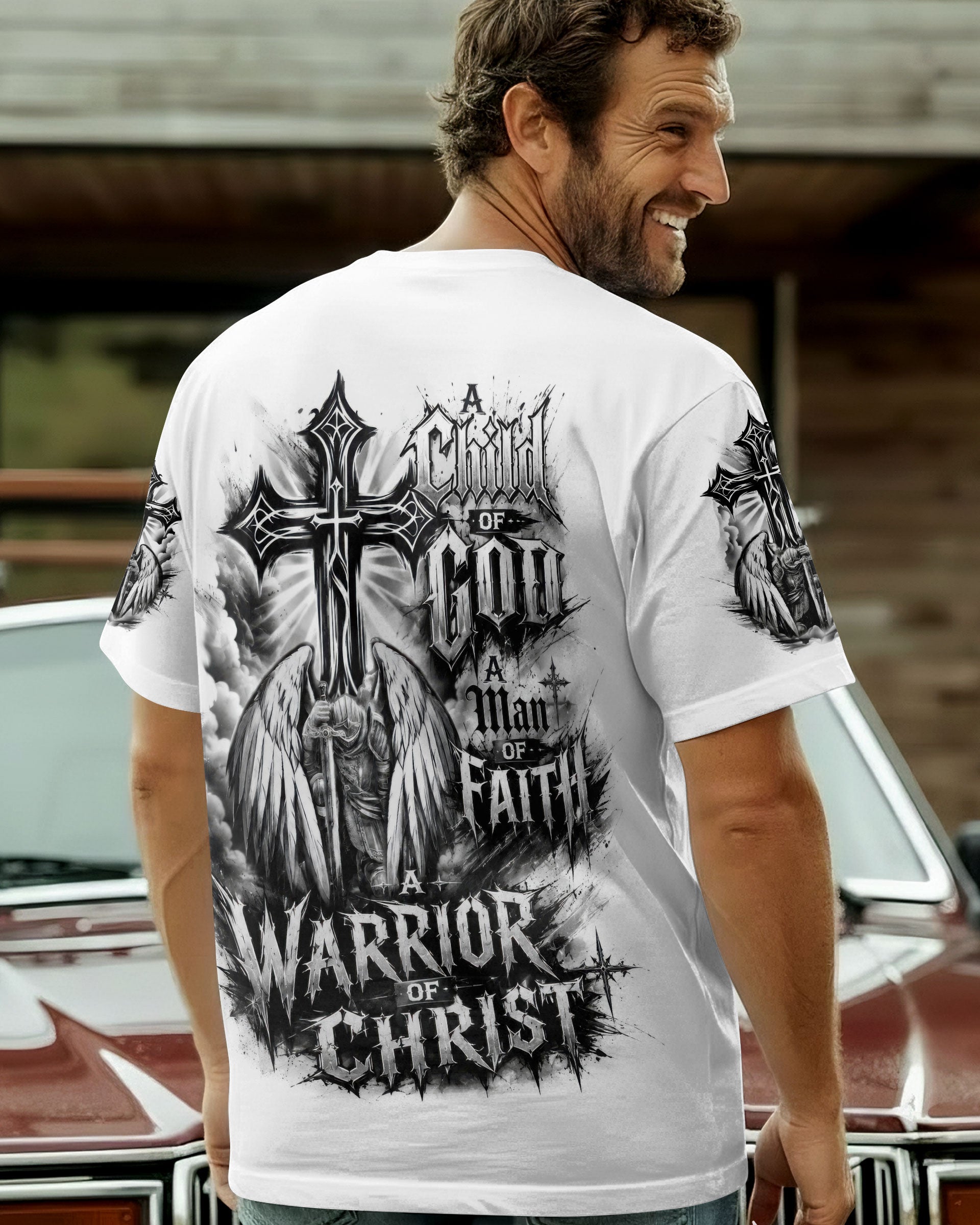 A Warrior Of Christ Men's All Over Print Shirt - Trunx140409
