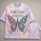 Created & Armored – Ephesians 6:10-18 Butterfly T-Shirt