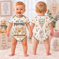 Little Ducks Pray Too Baby Bodysuit