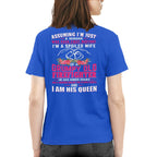 Awesome Firefighter i am his queen- Hoodie - grunx260804-0143