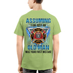 Awesome Firefighter-T-shirt - grunx260804-0148