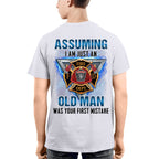 Awesome Firefighter-T-shirt - grunx260804-0148