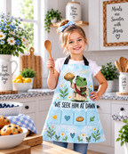We Seek Him At Dawn Kids Apron