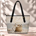 Personalized More Than Enough Loaves and Fish Saddle Bag