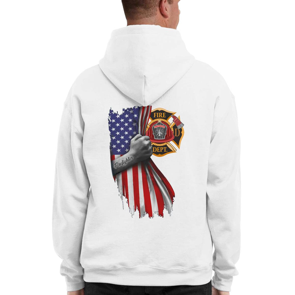 Proud Firefighter-Hoodie - grunx260804-0142