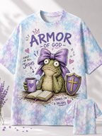 Armor of God Tired Frog Jesus Thinks I'm A Delight T-Shirt