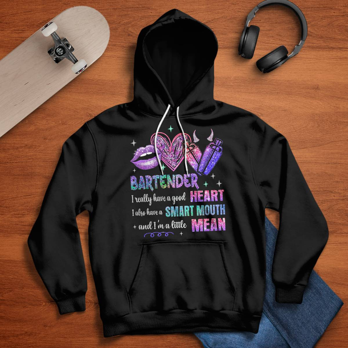 Awesome Bartender-Hoodie - grunx260804-0254