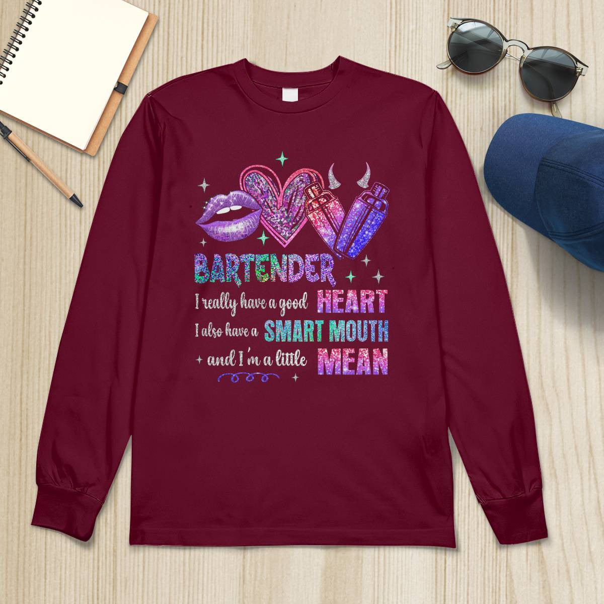 Awesome Bartender-Hoodie - grunx260804-0254