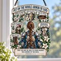Put On The Whole Armor Of God Acrylic Suncatcher