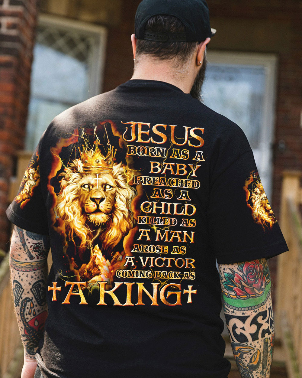 Coming Back As A King Men's All Over Print Shirt - Trunx674021