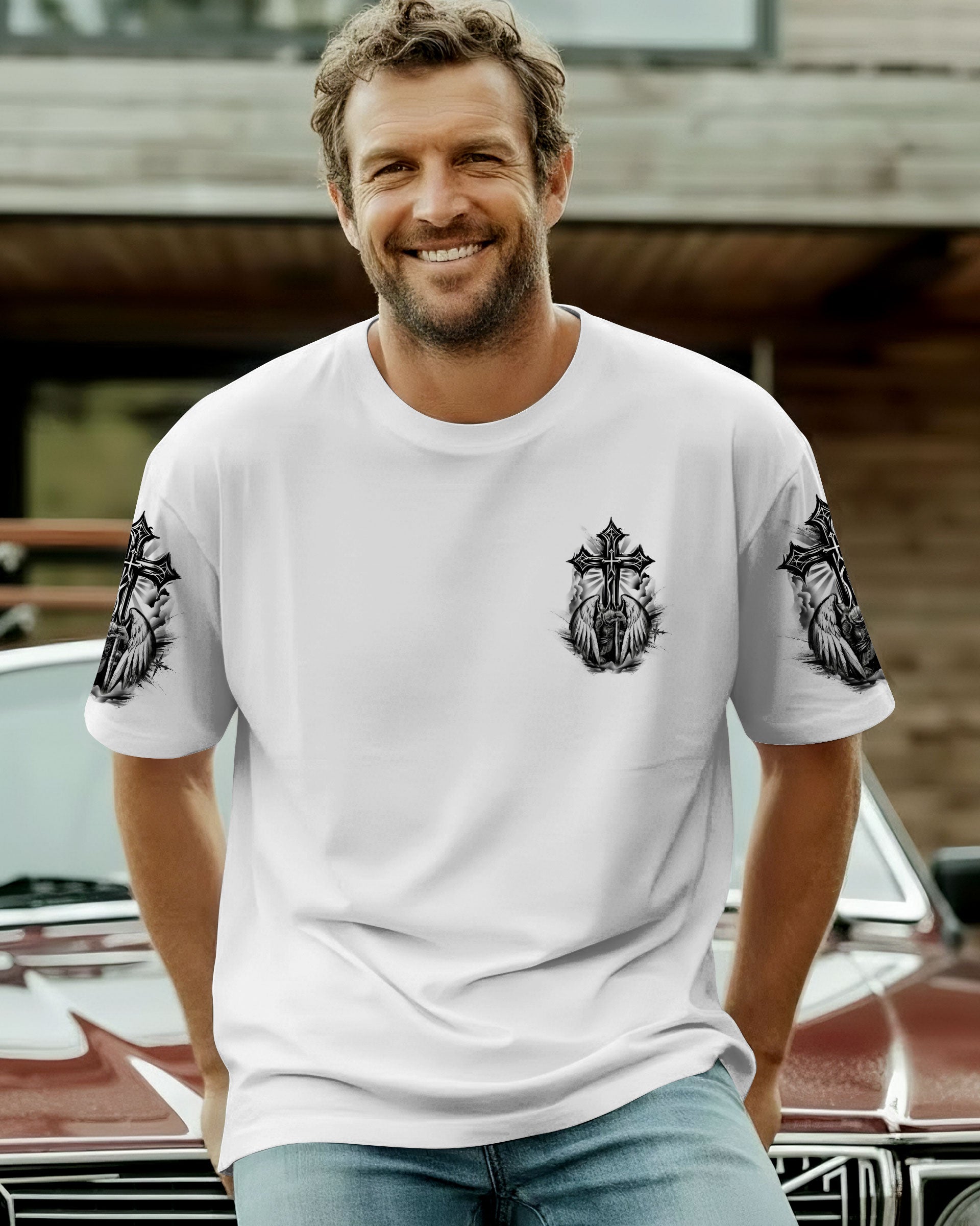 A Warrior Of Christ Men's All Over Print Shirt - Trunx140409