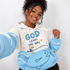 Seagull Fishing Waffle Hoodie