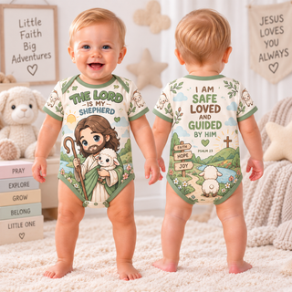 The Lord Is My Shepherd Baby Bodysuit