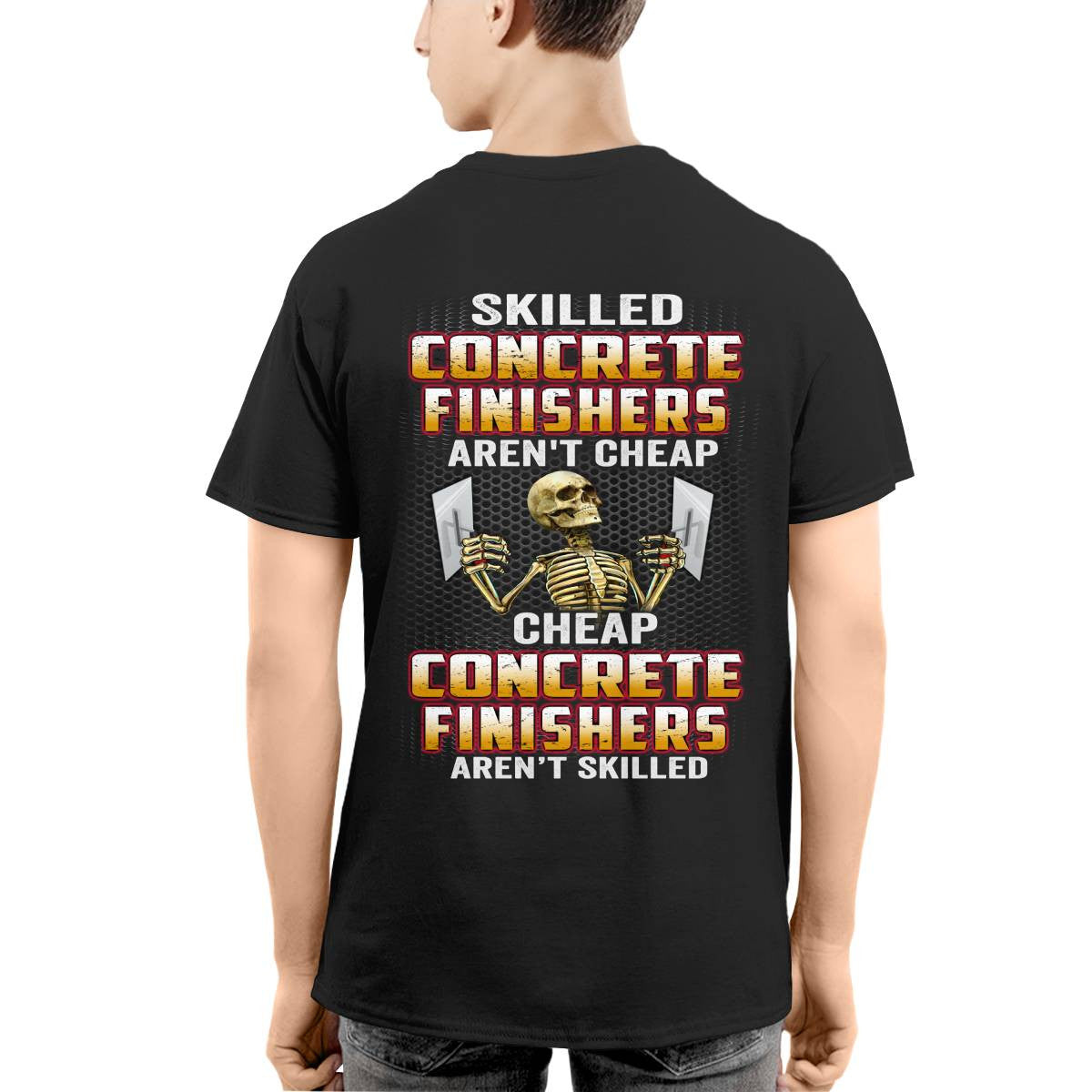 Awesome Concrete Finishers-T-shirt - grunx260804-0005