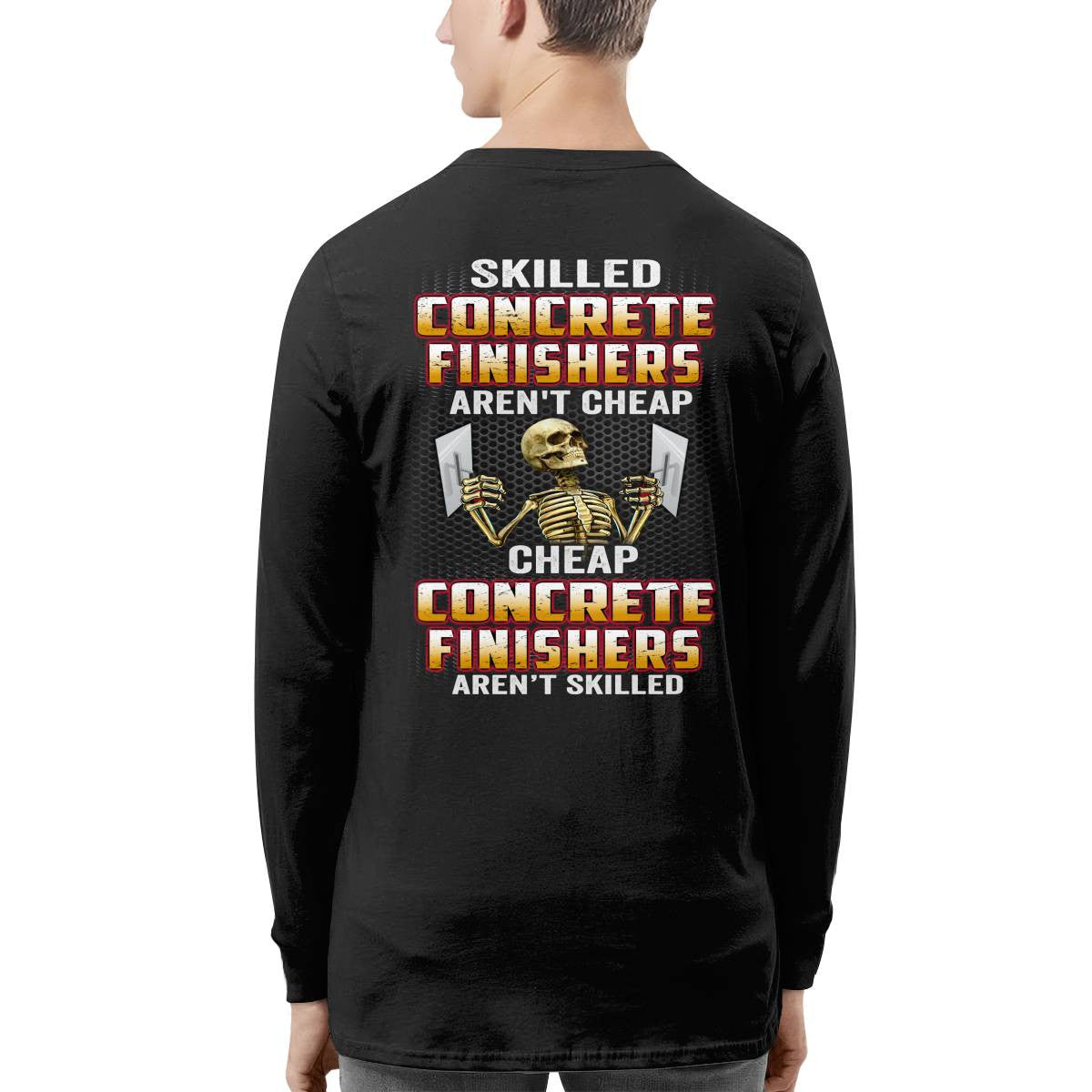 Awesome Concrete Finishers-T-shirt - grunx260804-0005