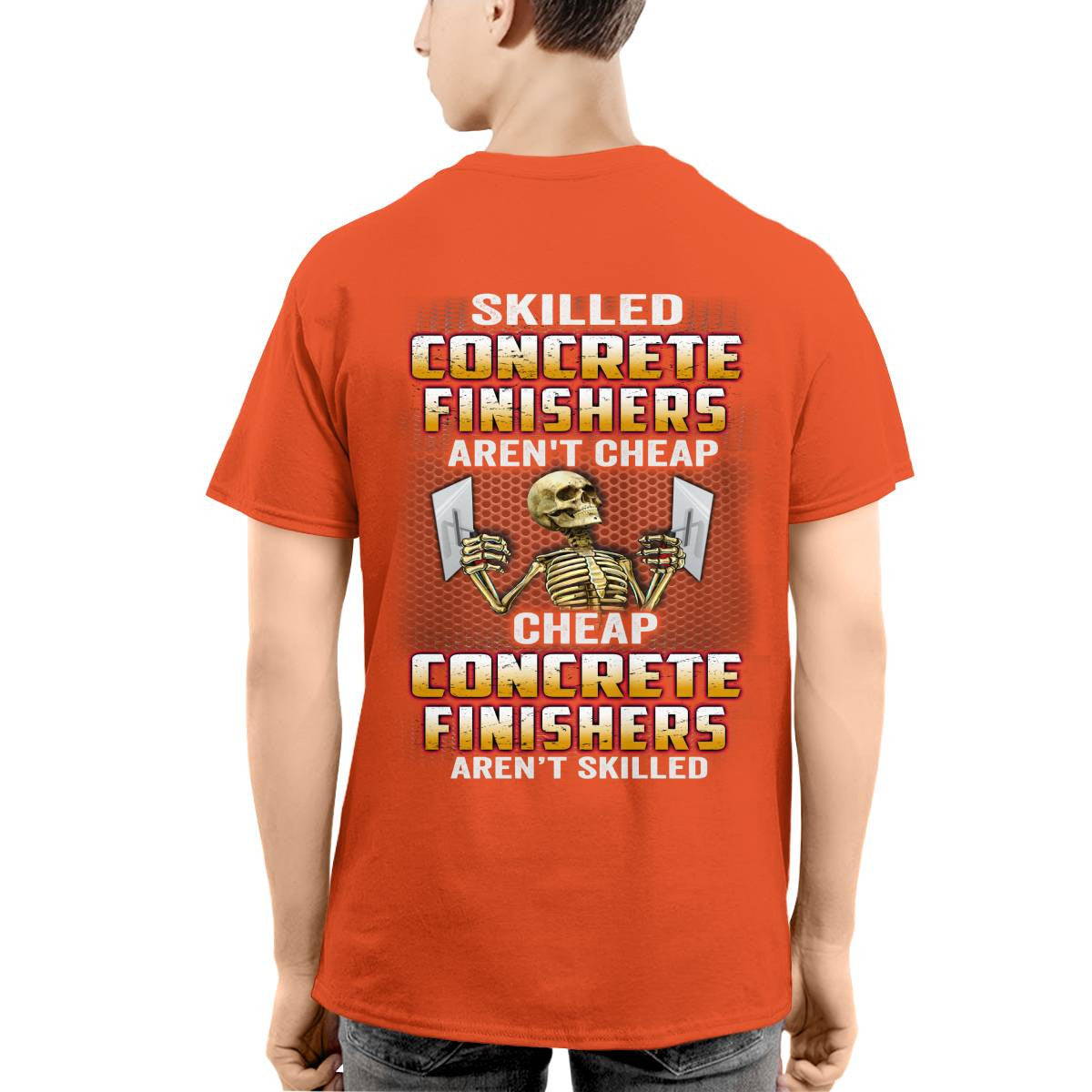 Awesome Concrete Finishers-T-shirt - grunx260804-0005