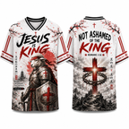 Jesus Is King Warrior Lamb Armor Sword T-Shirt Jersey