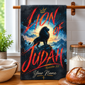 Personalized Lion Of Judah Kitchen Towel