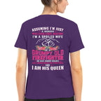 Awesome Firefighter i am his queen- Hoodie - grunx260804-0143