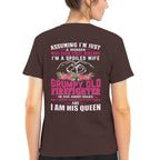 Awesome Firefighter i am his queen- Hoodie - grunx260804-0143